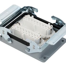 Mete Enerji 403050S 32x16A 32P+E 400V IP65 Alüminyum Gövdeli Çift Giriş Metal Mandallı Makine Prizi