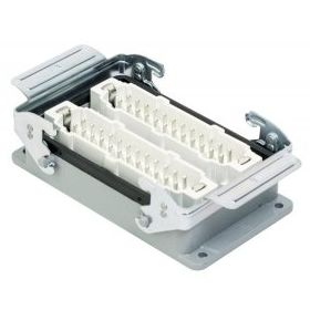 Mete Enerji 403061S 48x16A 48P+E 400V IP65 Alüminyum Gövdeli Metal Mandallı Makine Fişi