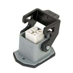 Mete Enerji 403070 4x10A 3P+E 220-240V IP65 Plastik Gövdeli Makine Prizi