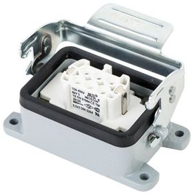 Mete Enerji 403090S 6x16A Metal Mandalı Çoklu Makine Prizi