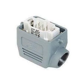 Mete Enerji 403093 6x16A 6P+E 400V IP65 Alüminyum Gövdeli Yan Girişli Fiş