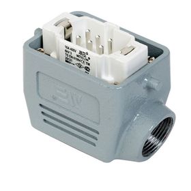 Mete Enerji 403093 6x16A 6P+E 400V IP65 Alüminyum Gövdeli Yan Girişli Fiş