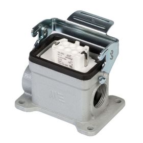 Mete Enerji 403098S 6x16A Çift Girişli Metal Mandal Çoklu Duvar Prizi