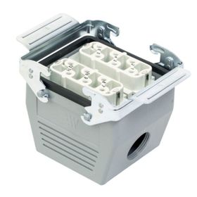 Mete Enerji 403157S 12x35A Metal Man. Con Yan Girişli Çoklu Uzatma Prizi