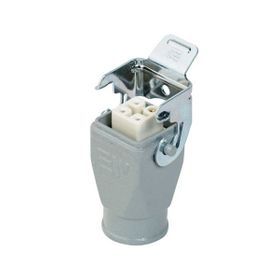 Mete Enerji 403272S 4x10A 3P+E 220-240V IP65 Alüminyum Gövdeli Arka Giriş Metal Mandallı Uzatma Prizi