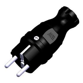 Mete Enerji 404001 1x16A Kauçuk Düz Fiş