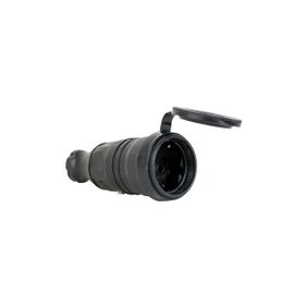 Mete Enerji 404010 220-240V 1x16A 2P+E IP44 Kauçuk Uzatma Prizi