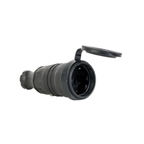 Mete Enerji 404010 220-240V 1x16A 2P+E IP44 Kauçuk Uzatma Prizi
