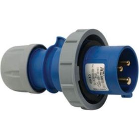 Mete Enerji 406102V 3x16A Ip67 Vidalı Bağlantı Düz Fiş