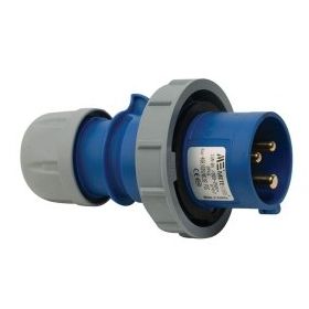 Mete Enerji 406102V 3x16A Ip67 Vidalı Bağlantı Düz Fiş