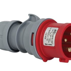 Mete Enerji 406103V 4x16A 3P+E 6h/50-60Hz 380-415 Watt IP44 Cee Norm Vida Bağlantılı Düz Fiş