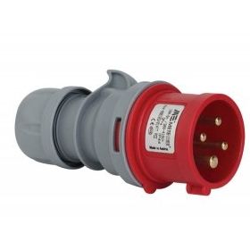 Mete Enerji 406103V 4x16A 3P+E 6h/50-60Hz 380-415 Watt IP44 Cee Norm Vida Bağlantılı Düz Fiş