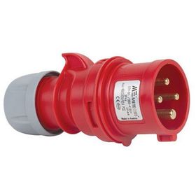 Mete Enerji 406103V 4x16A 3P+E 6h/50-60Hz 380-415 Watt IP44 Cee Norm Vida Bağlantılı Düz Fiş