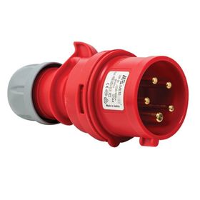 Mete Enerji 406105V 5x16A Ip44 Vidalı Bağlantı Düz Fiş