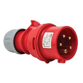 Mete Enerji 406105V 5x16A Ip44 Vidalı Bağlantı Düz Fiş