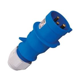 Mete Enerji 406107V 3x25A Ip44 Vidalı Bağlantı Düz Fiş