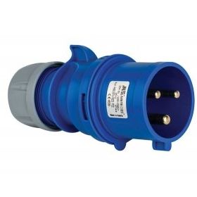 Mete Enerji 406107V 3x25A Ip44 Vidalı Bağlantı Düz Fiş