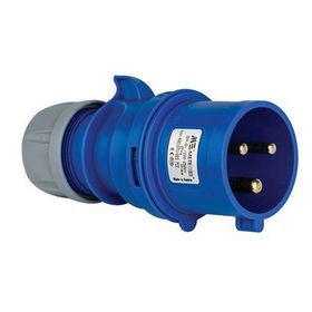 Mete Enerji 406107V 3x25A Ip44 Vidalı Bağlantı Düz Fiş