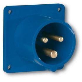 Mete Enerji 406201V 3x16A Ip44 Flanslı Vidalı Bağlantı Makine Fişi