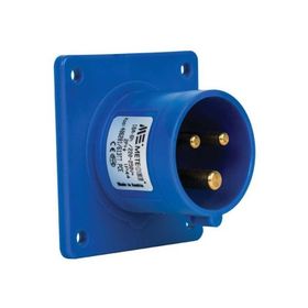 Mete Enerji 406201V 3x16A Ip44 Flanslı Vidalı Bağlantı Makine Fişi