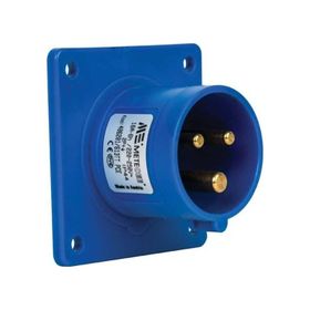 Mete Enerji 406201V 3x16A Ip44 Flanslı Vidalı Bağlantı Makine Fişi