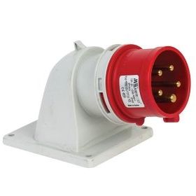 Mete Enerji 406210V 5x16A Ip44 Eğik Vidalı Bağlantı Makine Fişi