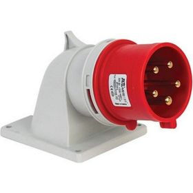 Mete Enerji 406222V 5x32A Ip44 Eğik Vidalı Bağlantı Makine Fişi