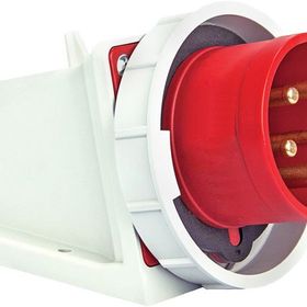 Mete Enerji 406307V 5x16A 3P+N+E 6h/50-60Hz 380-415 Watt IP67 Cee Norm Vida Bağlantılı Eğik Gövdeli Duvar Fişi