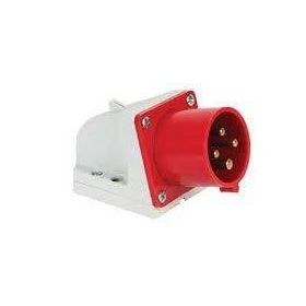 Mete Enerji 406311V 4x32A 3P+E 6h/50-60Hz 380-415 Watt IP44 Cee Norm Vida Bağlantılı Eğik Gövdeli Duvar Fişi