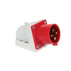 Mete Enerji 406311V 4x32A 3P+E 6h/50-60Hz 380-415 Watt IP44 Cee Norm Vida Bağlantılı Eğik Gövdeli Duvar Fişi