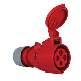 Mete Enerji 406409V 4x32A 3PE 6H/50-60Hz 380-415V IP44 Cee Norm Vida Bağlantılı Uzatma Prizi