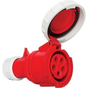 Mete Enerji 406412V 5x32A Ip67 Vidalı Bağlantı Uzatma Prizi