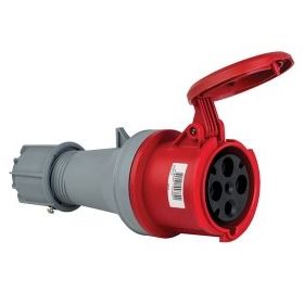 Mete Enerji 406415 4x63A 3P+E 6H/50-60Hz 380-415V IP44 Cee Norm Pilot Kontaklı Uzatma Prizi