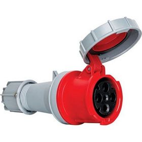 Mete Enerji 406416 4x63A 3P+E 6H/50-60Hz 380-415V IP67 Cee Norm Pilot Kontaklı Uzatma Prizi