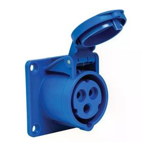 Mete Enerji 406502 3x16A Ip44 Düz Makine Prizi