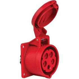 Mete Enerji 406510V 5x16A Ip44 Düz Vidalı Bağlantı Makine Prizi