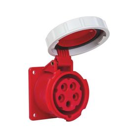 Mete Enerji 406512V 5x16A Ip67 Düz Vidalı Bağlantı Makine Prizi