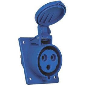 Mete Enerji 406513V 3x32A 2P+E 6h/50-60Hz 220-240 Watt IP44 Cee NormVida Bağlantılı Eğik Makine Prizi