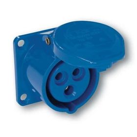 Mete Enerji 406514V 3x32A Ip44 Düz-Vidalı Bağlantı Makine Prizi