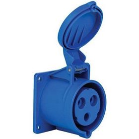 Mete Enerji 406514V 3x32A Ip44 Düz-Vidalı Bağlantı Makine Prizi