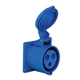 Mete Enerji 406514V 3x32A Ip44 Düz-Vidalı Bağlantı Makine Prizi