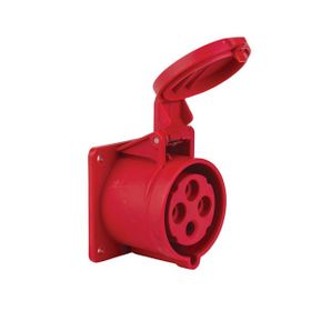 Mete Enerji 406518V 4x32A 3P+E 6h/50-60Hz 380 415 Watt IP44 Cee Norm Vida Bağlantılı Düz Makine Prizi