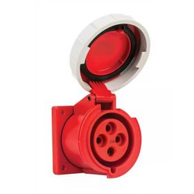 Mete Enerji 406520V 4x32A Ip67 Düz Vidalı Bağlantı Makıne Prizi