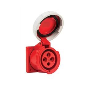 Mete Enerji 406520V 4x32A Ip67 Düz Vidalı Bağlantı Makıne Prizi