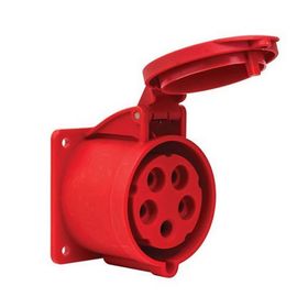 Mete Enerji 406522V 5x32A Ip44 Düz Vidalı Bağlantı Makine Prizi