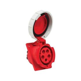 Mete Enerji 406523V 5x32A Ip67 Eğik Vidalı Bağlantı Makine Prizi