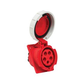 Mete Enerji 406523V 5x32A Ip67 Eğik Vidalı Bağlantı Makine Prizi