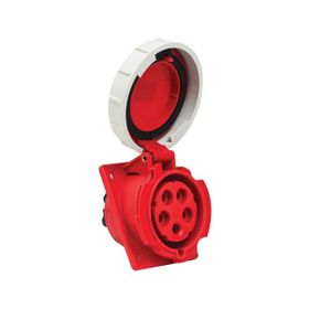 Mete Enerji 406523V 5x32A Ip67 Eğik Vidalı Bağlantı Makine Prizi