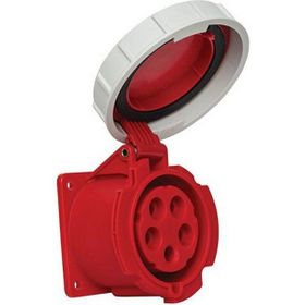 Mete Enerji 406524V 5x32A Ip67 Düz Vidalı Bağlantı Makine Prizi