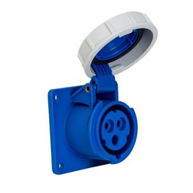 Mete Enerji 406530 4x63A 3P+E 6h/50-60Hz 380 415 Watt IP44 Cee Norm Pilot Kontaklı Düz Makine Prizi